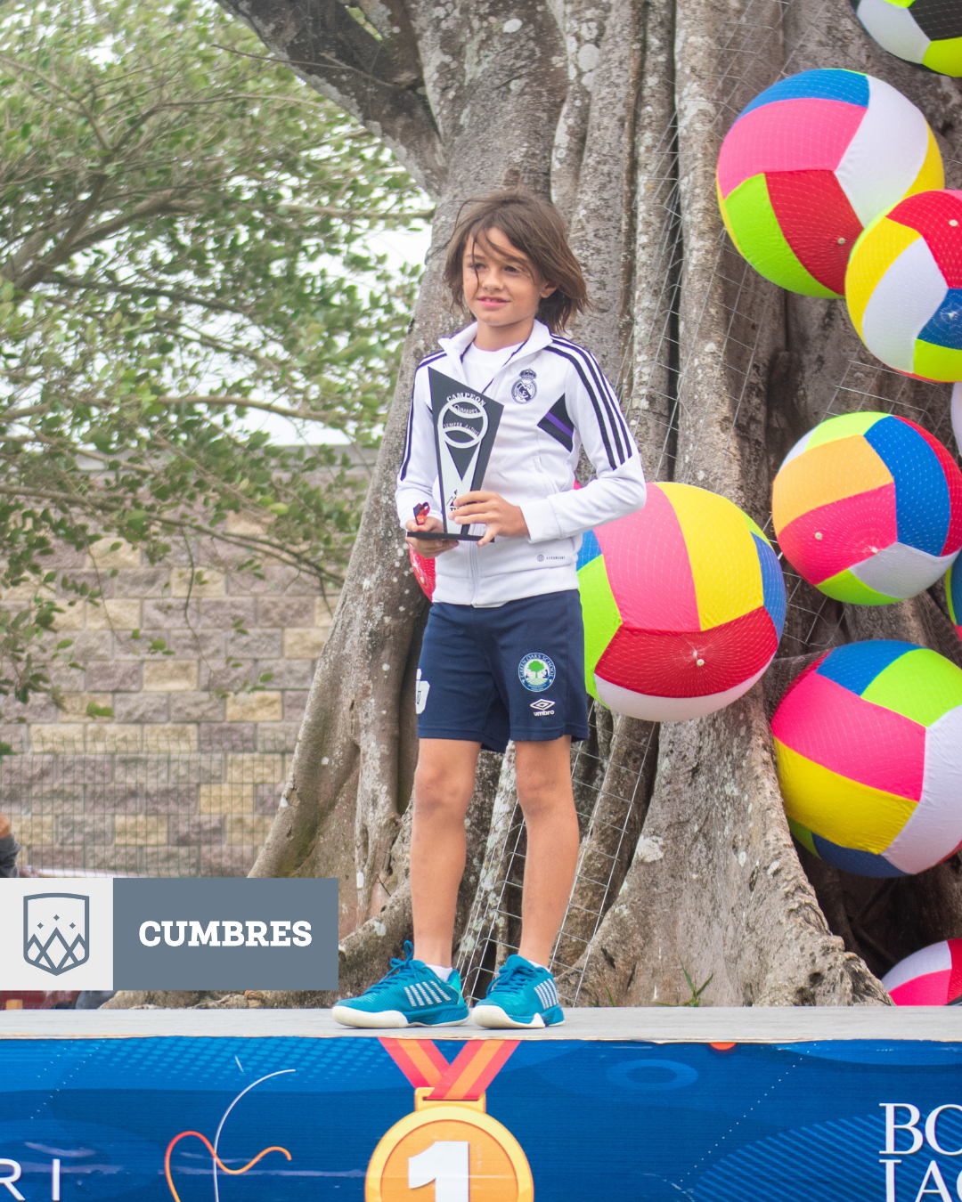 Alumno de primaria Cumbres Veracruz ganador en Gran fiesta deportiva: TID