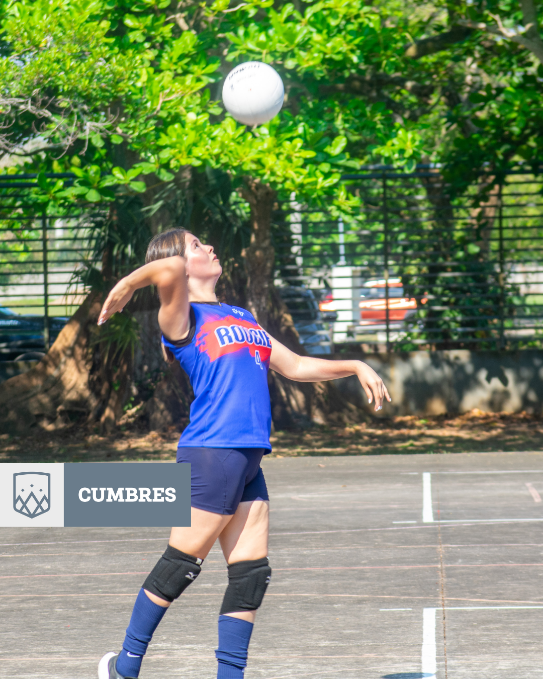 Alumna de RCSA competidora de voleibol en TID